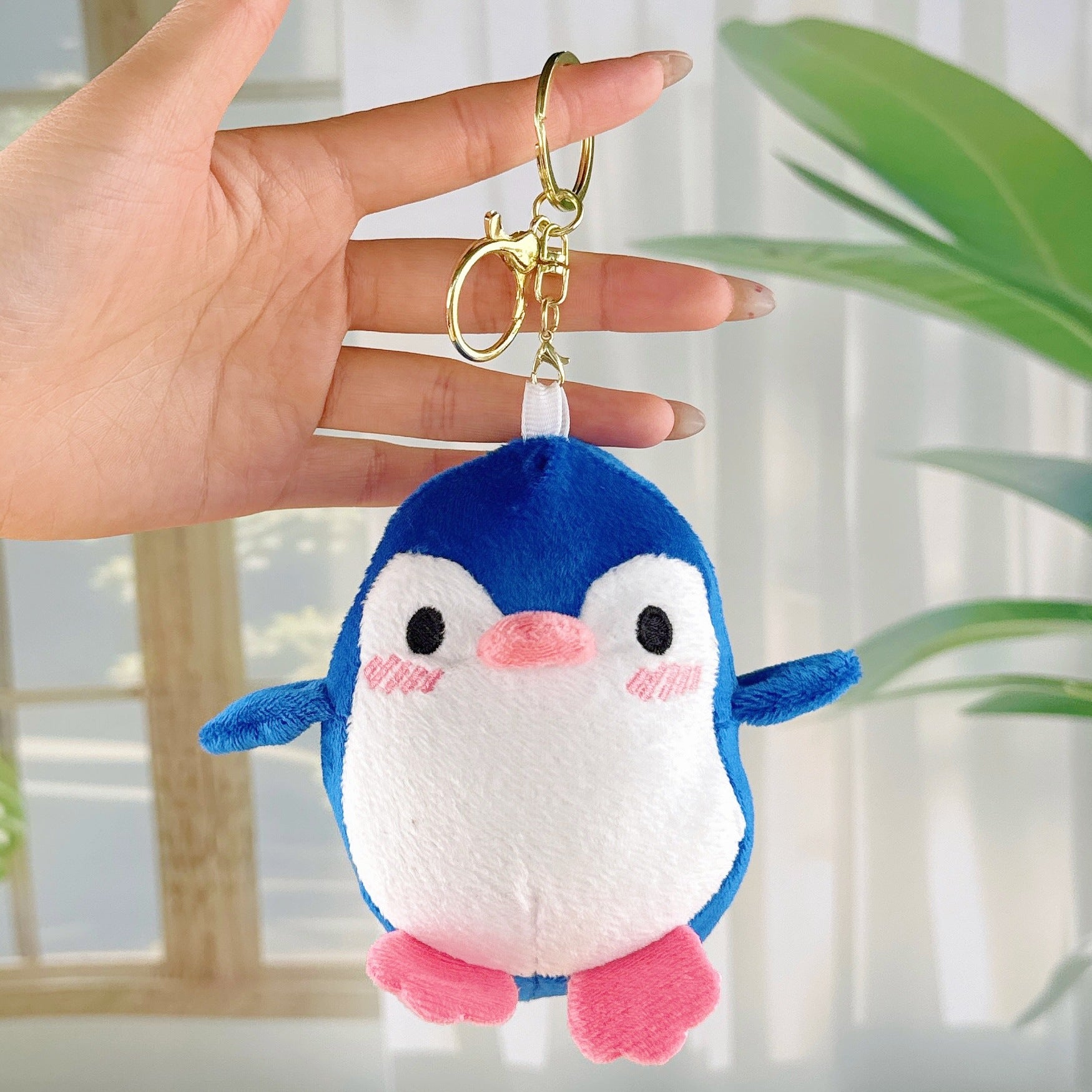 Wholesale  Cartoon Penguin Doll Pendant Cute Little Penguin Plush Toy Keychain Pendant Bag Hanging Ornament Grasp Gifts